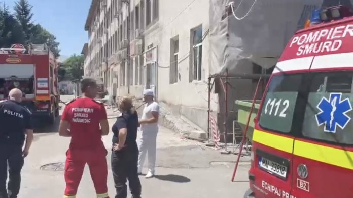 incendiu spital